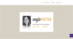 Desktop Screenshot of angiepoetter.com