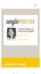 Mobile Screenshot of angiepoetter.com